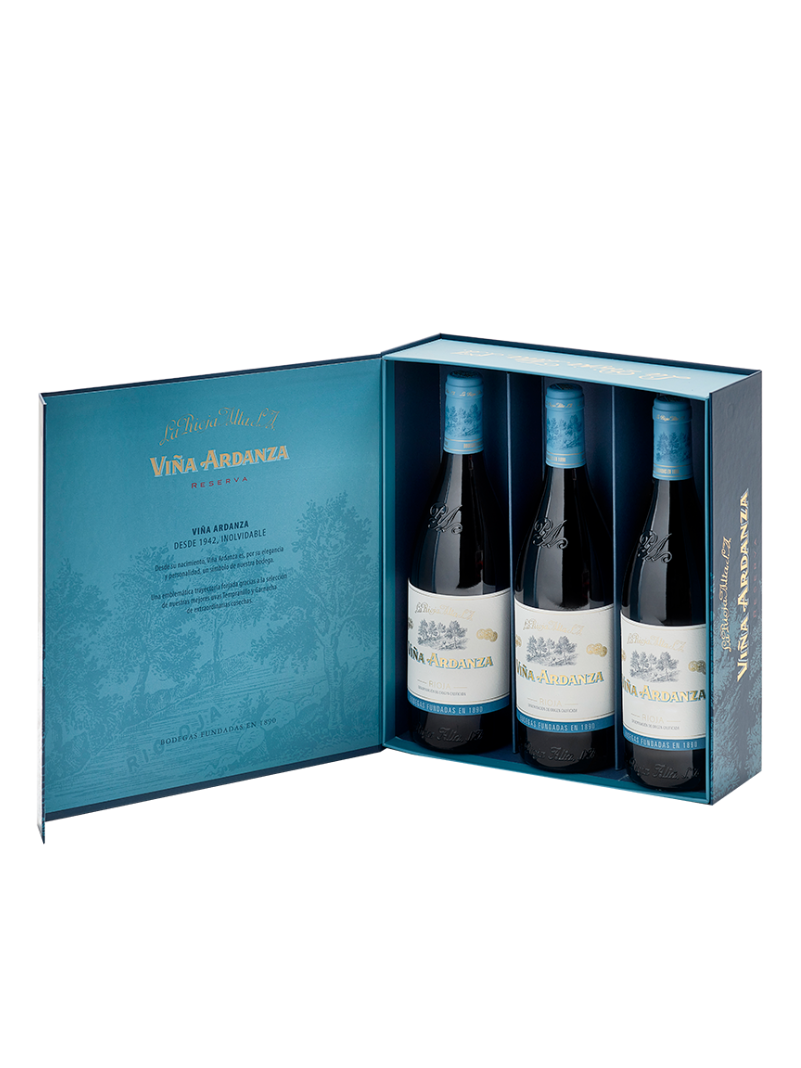 Estuche Triple Viña Ardanza Reserva 2017